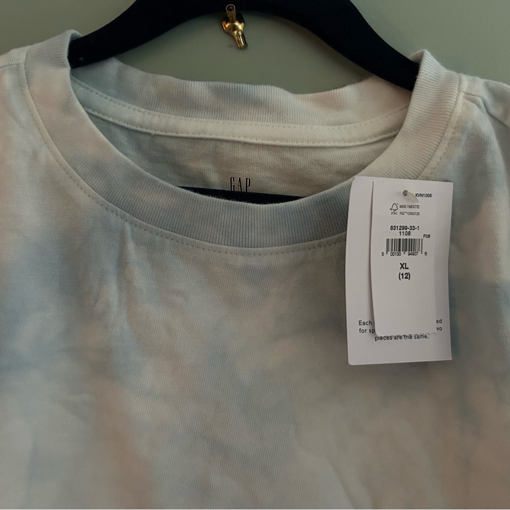 GAP Pastel Tie-Dye T-Shirt XL